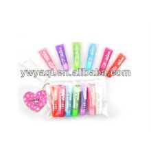 T123 soft tube lip gloss set